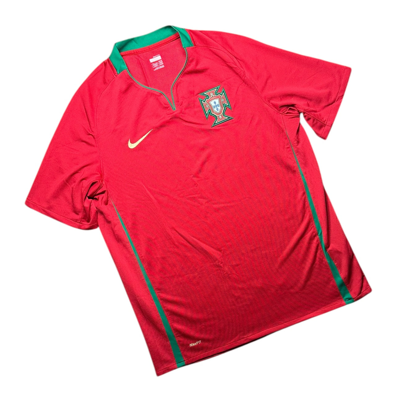 Portugal Football Shirt 2008/2009 Home (L)