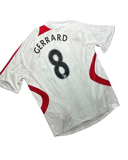 Liverpool Football Shirt 2007/2008 Away Gerrard 8 (XL)