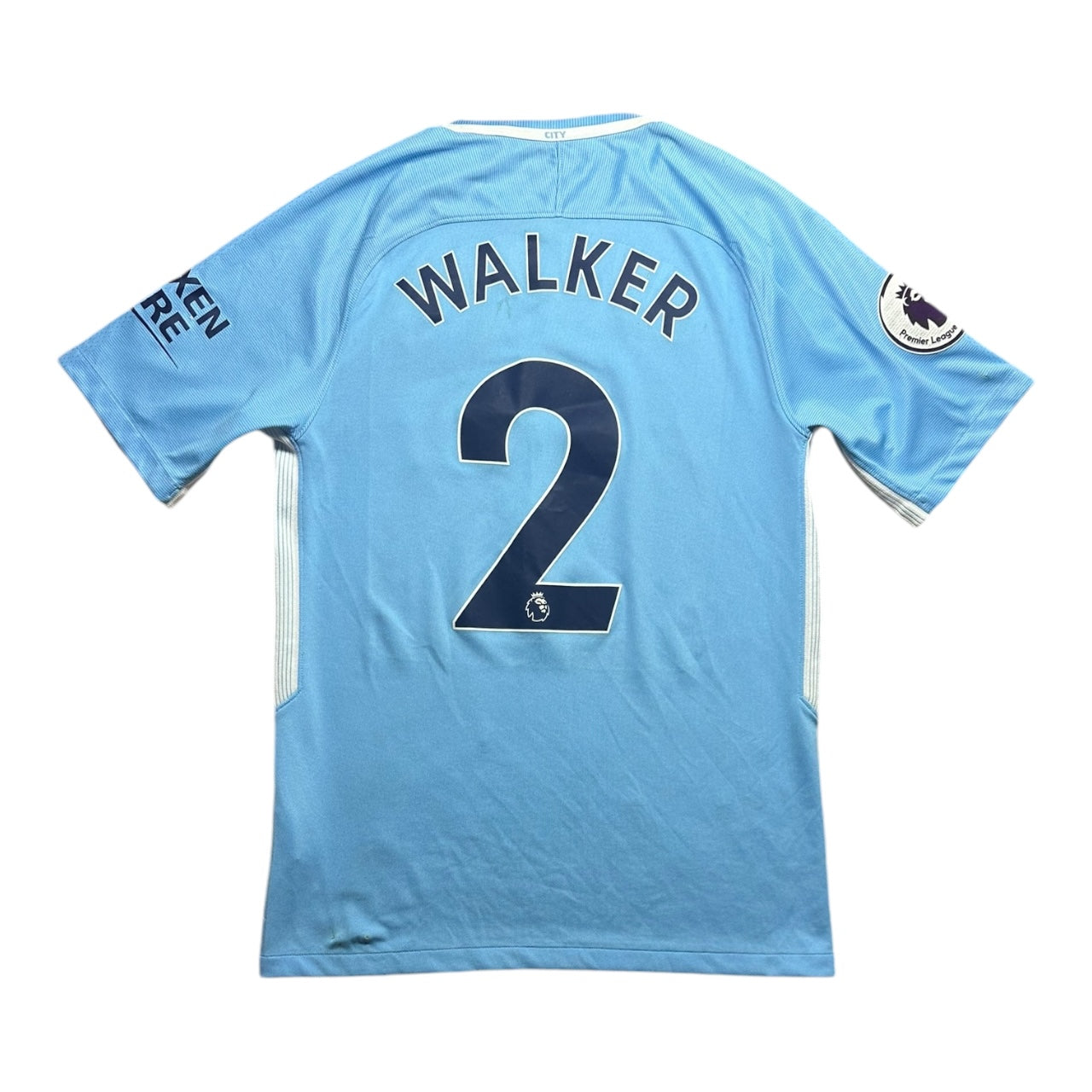 Manchester City Football Shirt 2017/2018 Home Walker 2 (S)