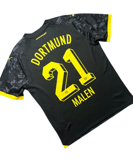 Borussia Dortmund Football Shirt Away 2023/2024 Malen 21 (L)