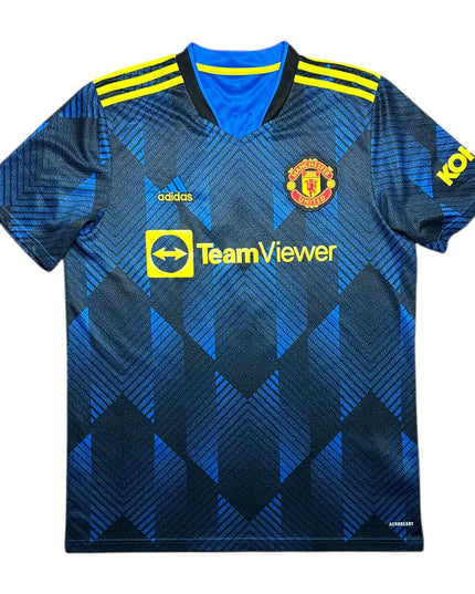 Manchester United Football Shirt 2021/2022 Third Ronaldo 7 UCL (L)