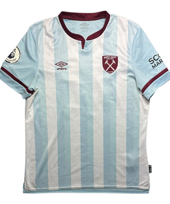 West Ham Football Shirt 2021/2022 Away Rice 41 (XL)