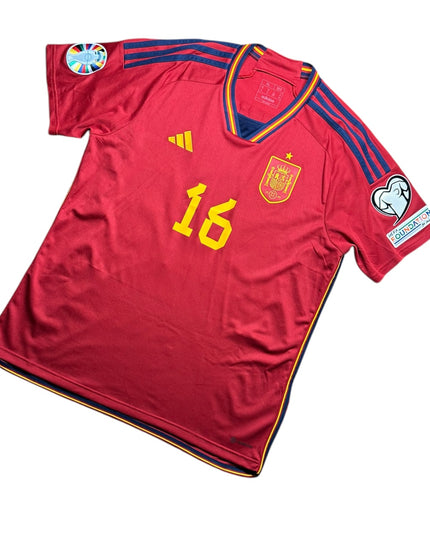 Spain Football Shirt 2022/2023 Home Rodrigo 16 (XL)