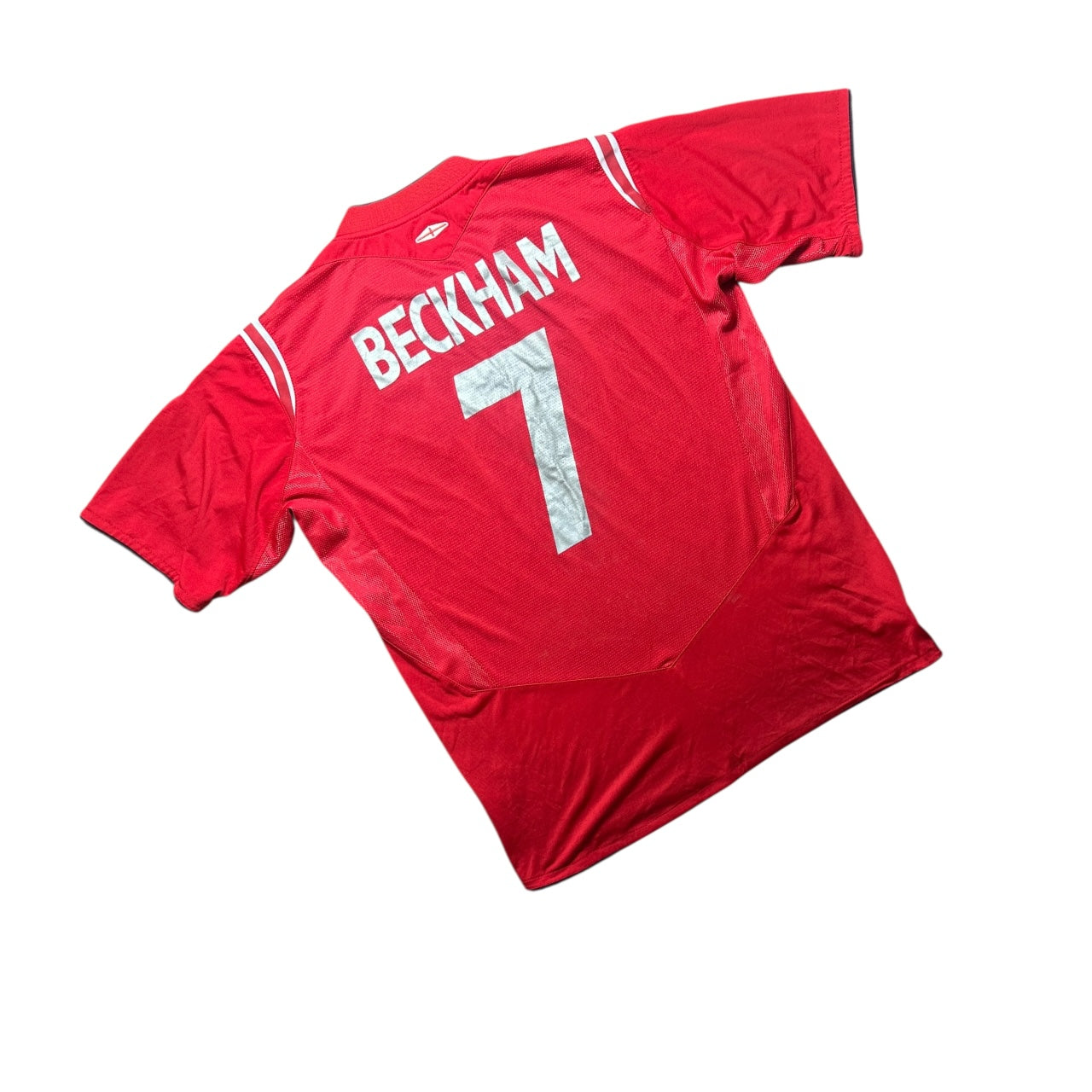 England Football Shirt Away 2006/2008 Beckham 7 (L)