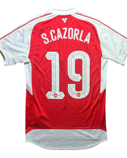 Arsenal Football Shirt 2015/2016 Home S.Cazorla 19 (S)