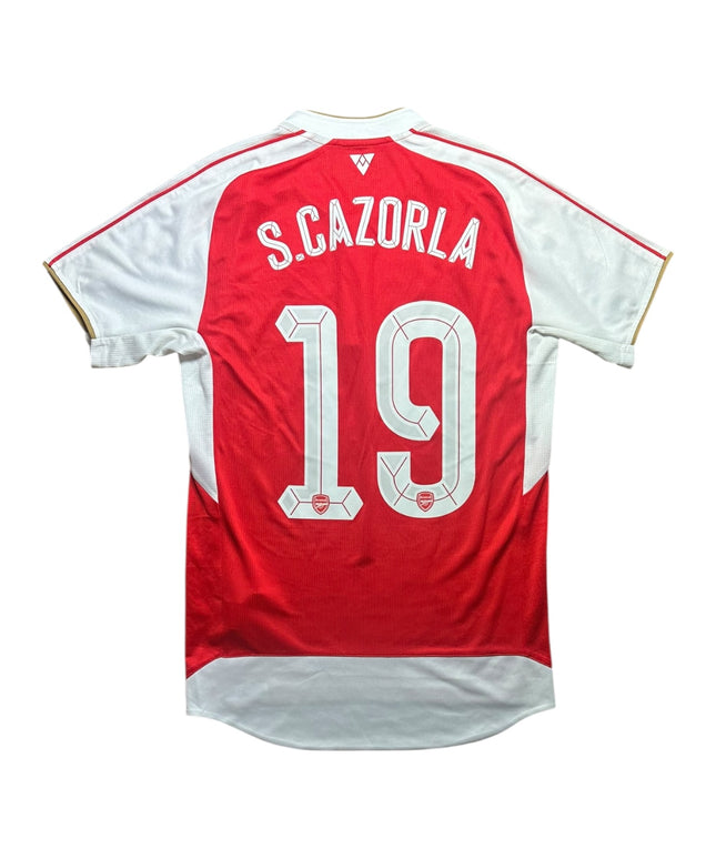 Arsenal Football Shirt 2015/2016 Home S.Cazorla 19 (S)