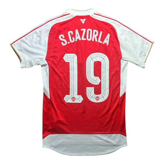 Arsenal Football Shirt 2015/2016 Home S.Cazorla 19 (S)