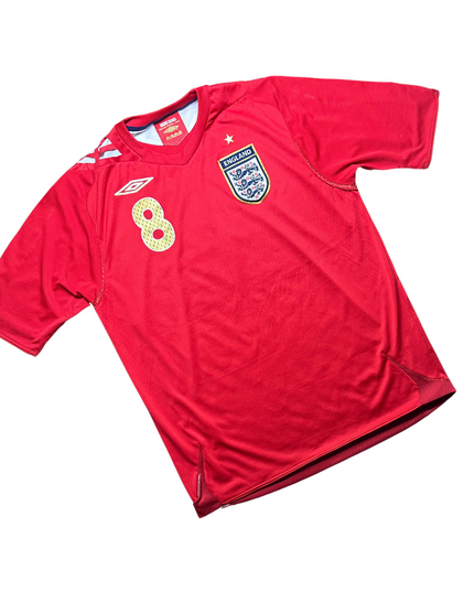 England 2006 Away Football Shirt Lampard (8)