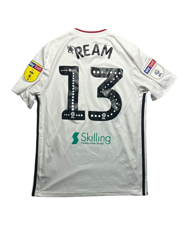 Fulham Football Shirt Home 2019/2020 Ream 13 EFL Patches (M)