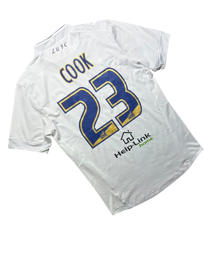 Leeds United Football Shirt Home 2014/2015 Lewis Cook 23 (L)