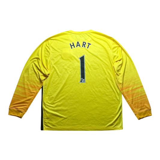 Manchester City Football Shirt 2015/2016 Goalkeeping Shirt Hart 1 (XXL)