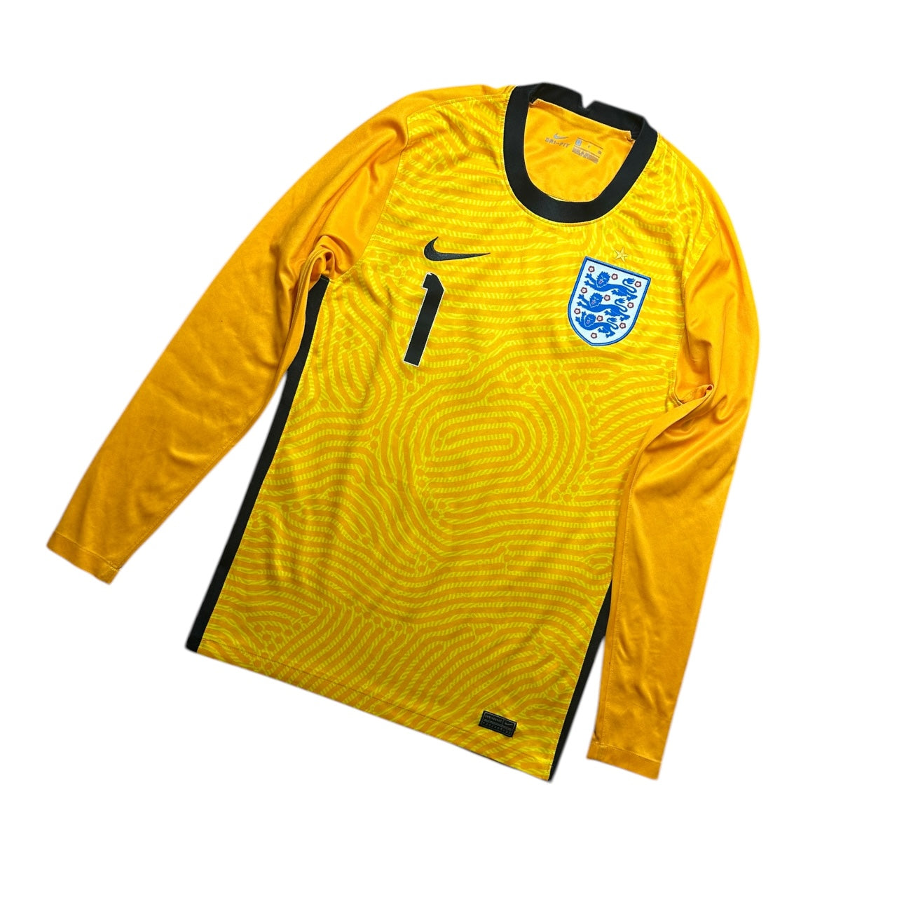 England Football Shirt 2020 Goalkeeping Shirt Pickford 1 (S)