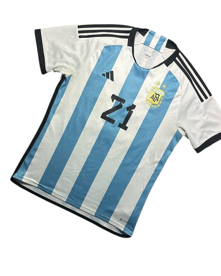 Argentina Football Shirt Home 2022/2023 Dybala 21 (L)