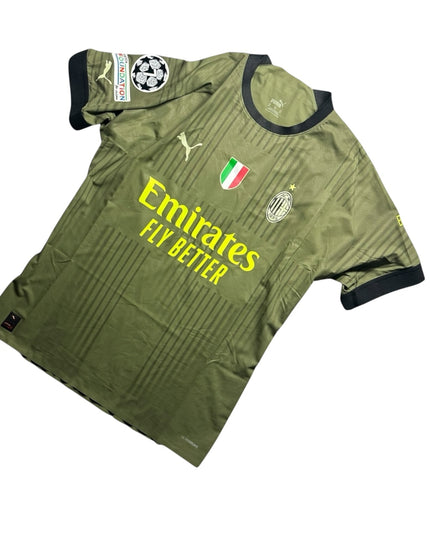 AC Milan Football Shirt Third 2022/2023 R.Leao 17 Ultraweave (XL)