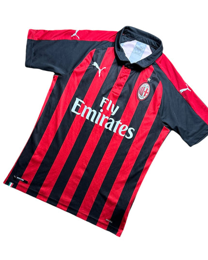 AC Milan Football Shirt 2018/2019 Home (M)