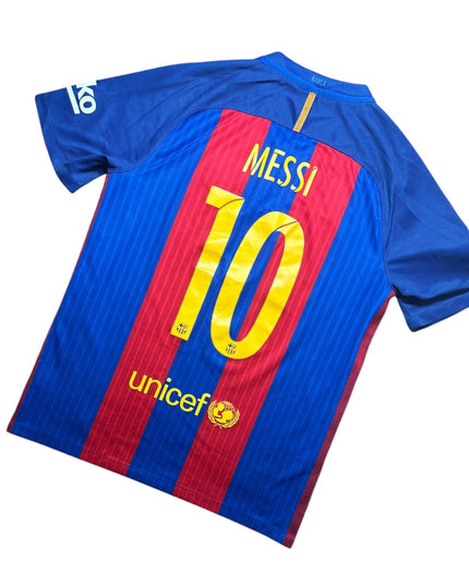 Barcelona Football Shirt 2016/2017 Home Messi 10 (M)