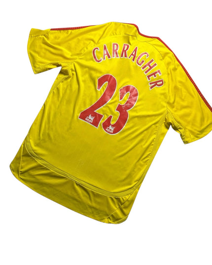 Liverpool Football Shirt Away 2006/2007 Carragher 23 (L)