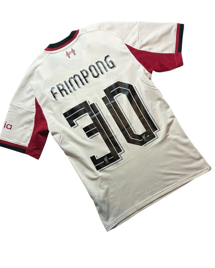 Liverpool Football Shirt Away 2025/2026 Frimpong 30 (S)