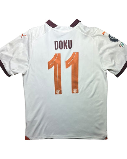 Manchester City Football Shirt Away 2023/2024 Doku 11 (L)