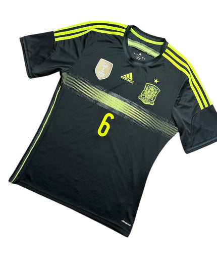 Spain Football Shirt 2013/2015 Away Iniesta 6 (L)