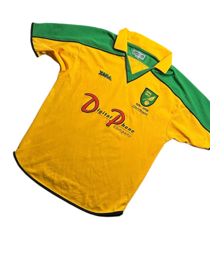 Norwich Football Shirt Home 2001/2003 Centenary (S)