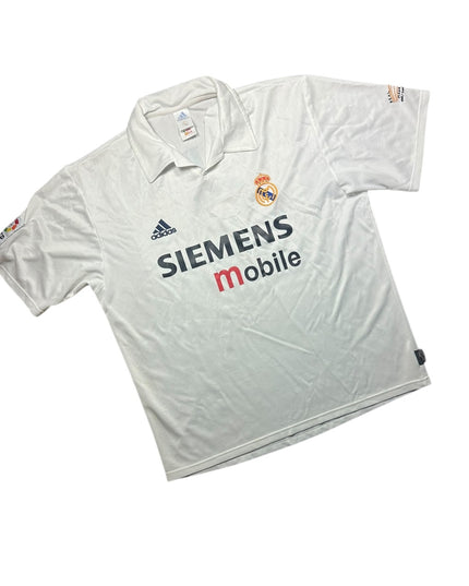 Real Madrid Football Shirt 2001/2002 Home R.Carlos 3 (L)