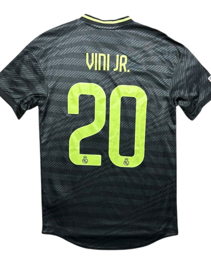 Real Madrid Football Shirt Third 2022/2023 Vini JR 20 HeatRdy UCL (S)