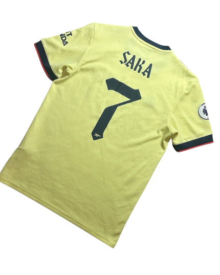 Arsenal Football Shirt Away 2021/2022 Saka 7 (M)
