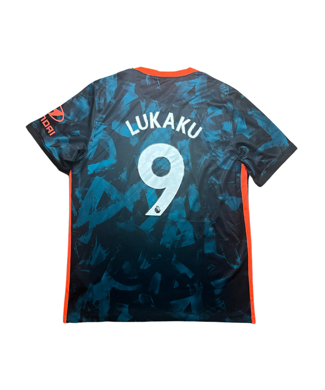 Chelsea 2021/2022 Third Football Shirt Lukaku (9)