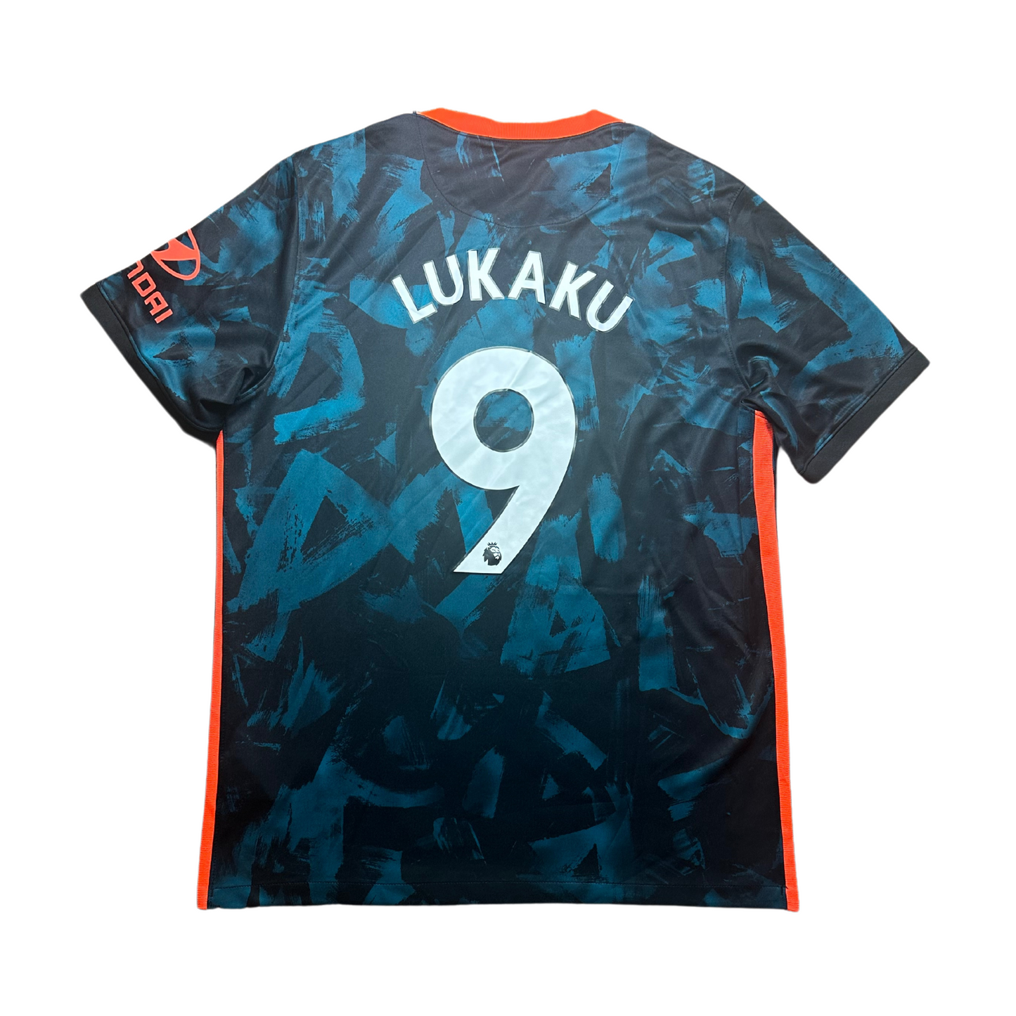 Chelsea 2021/2022 Third Football Shirt Lukaku (9)