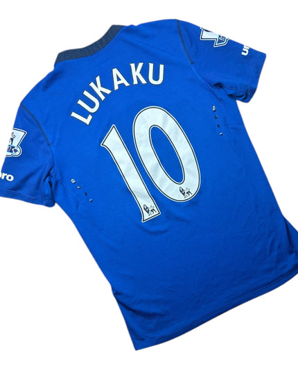 Everton Football Shirt 2014/2015 Home Lukaku 10 (S)