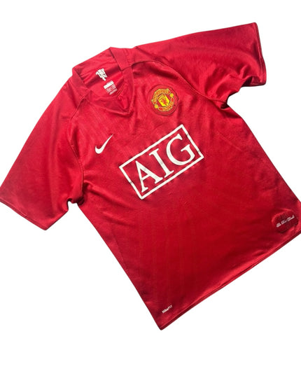 Manchester United Football Shirt 2007/2008 Home Giggs 11 (M)