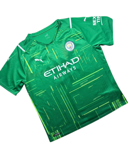 Manchester City Football Shirt 2021/2022 Goalkeeping Shirt Ederson M. 31 (XXL)
