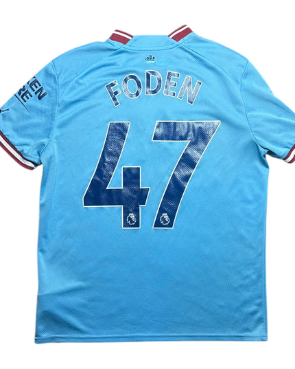 Manchester City Football Shirt 2022/2023 Home Foden 47 (One Size)