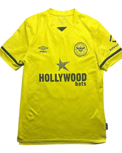 Brentford Football Shirt Away 2021/2022 Mbeumo 19 (M)