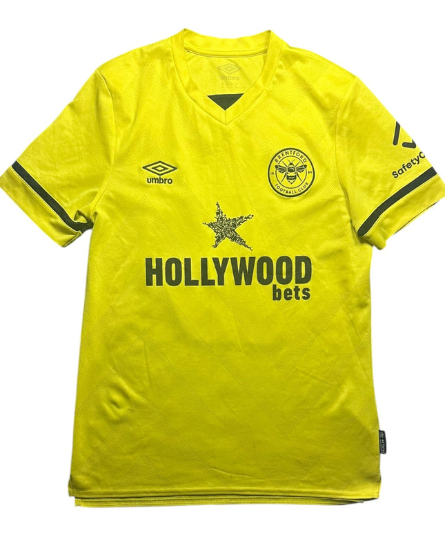 Brentford Football Shirt Away 2021/2022 Mbeumo 19 (M)