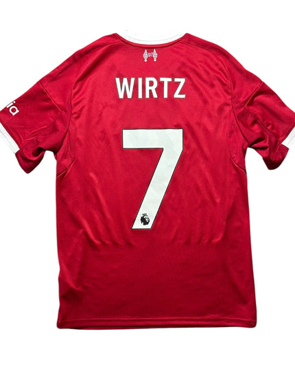 Liverpool Football Shirt Home 2025/2026 BNWT Wirtz 7 (M)