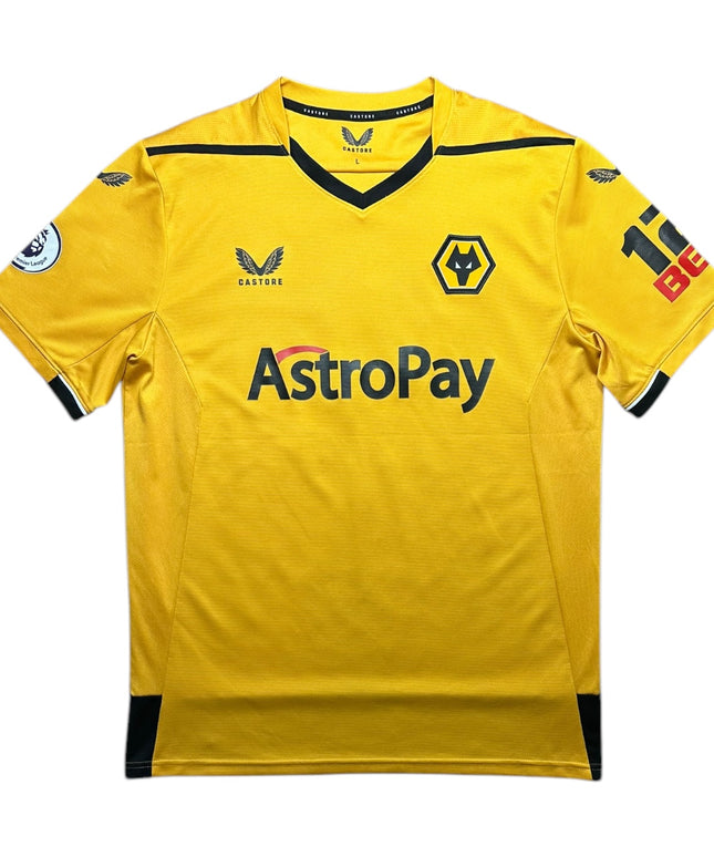 Wolves Football Shirt 2022/2023 Home Neves 8 (L)