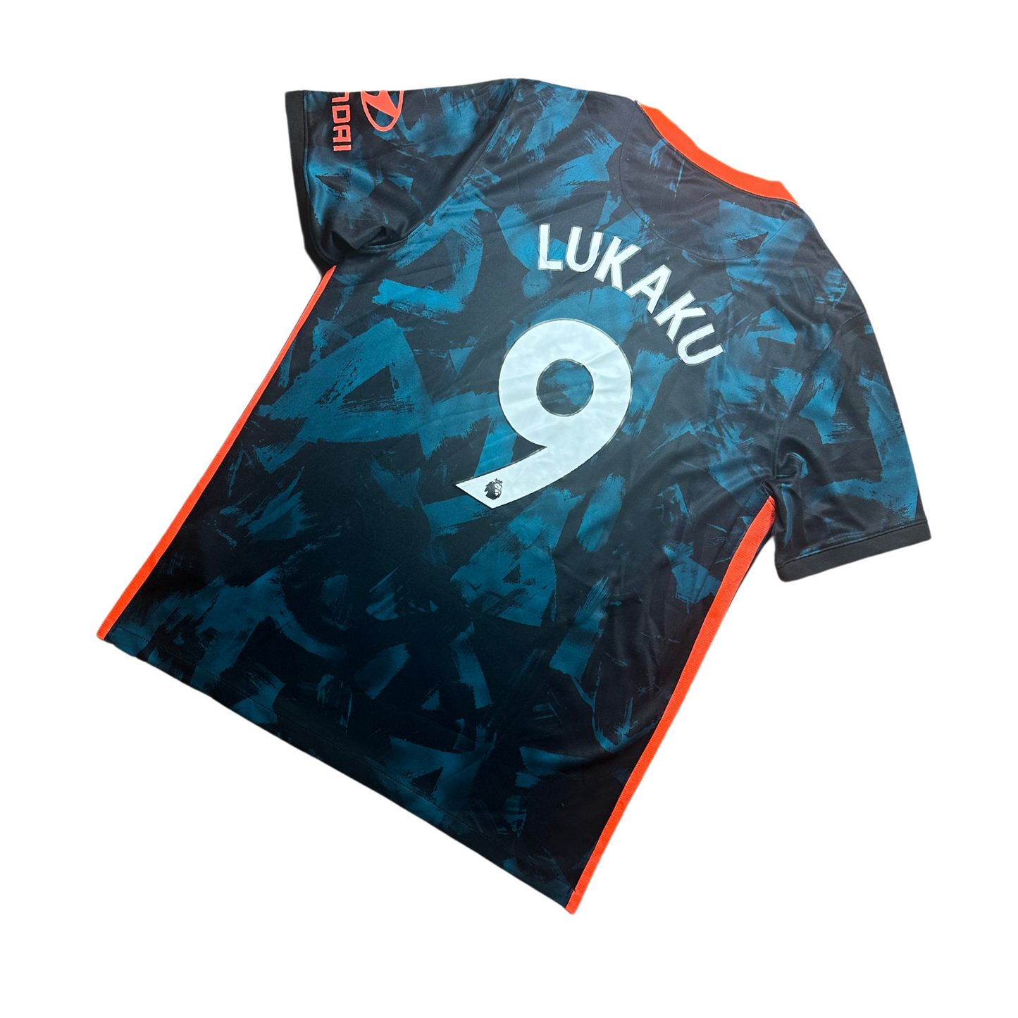 Chelsea 2021/2022 Third Football Shirt Lukaku (9)