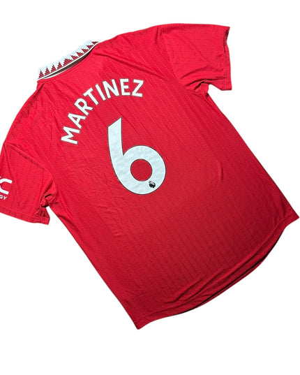 Manchester United Football Shirt 2022/2023 Home Heat.RDY Martinez 6 (XL)