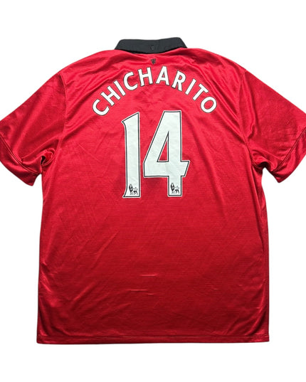 Manchester United Football Shirt 2013/2014 Home Chicharito 14 (XXL)