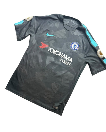 Chelsea Football Shirt Third 2017/2018 Hazard 10 (M)