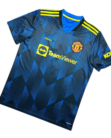 Manchester United Football Shirt 2021/2022 Third Ronaldo 7 UCL (L)