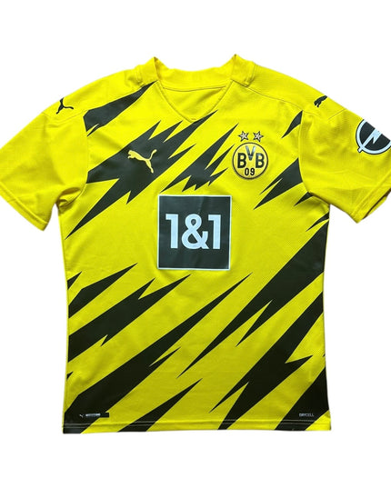 Borussia Dortmund Football Shirt Home 2020/2021 Haaland 9 (M)