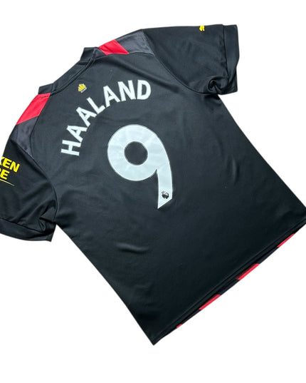 Manchester City Football Shirt 2022/2023 Away Haaland 9 (L)