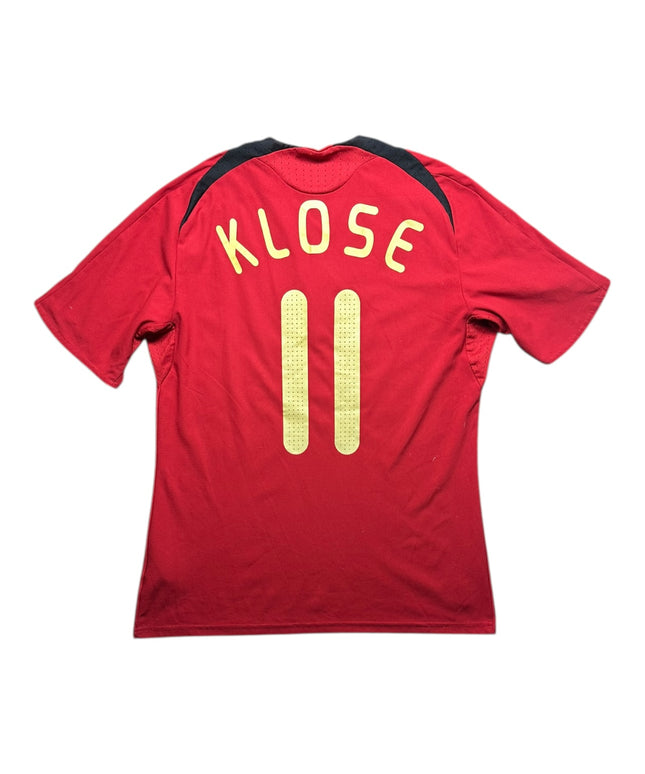 Germany Football Shirt 2008 Away Klose 11 (S)