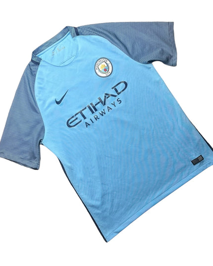 Manchester City 2017/2018 Home Football Shirt De Bruyne (17)