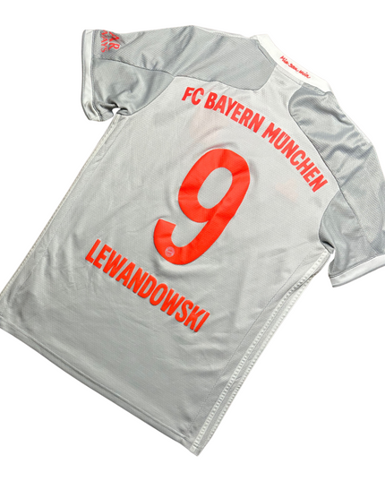 Bayern Munich 2020/2021 Away Football Shirt Lewandowski (9)