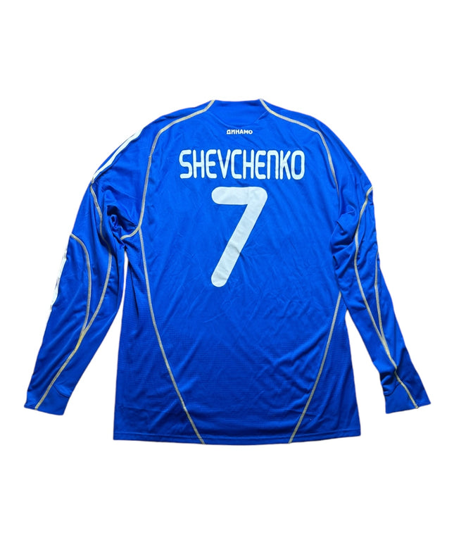 Dynamo Kyiv Football Shirt 2009/2010 Away Shevchenko 7 (XL)