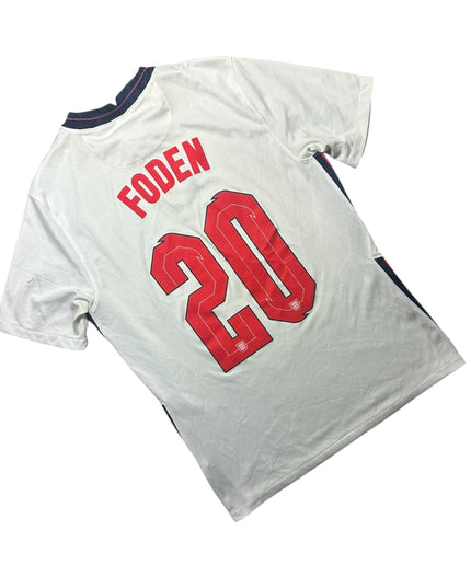 England Football Shirt Home 2020/2021 Foden 20 (M)